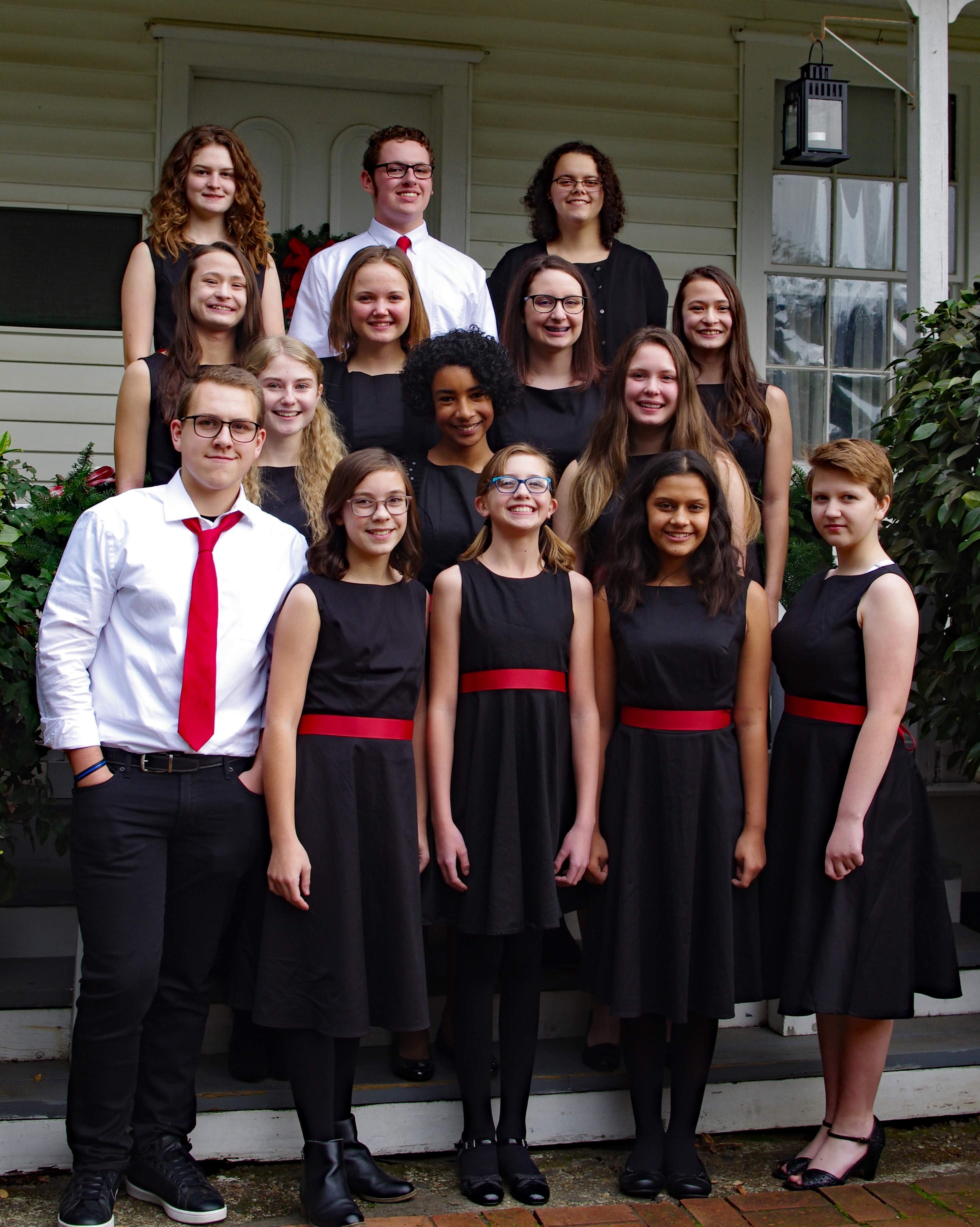 Choir 2018 2019 students vertical